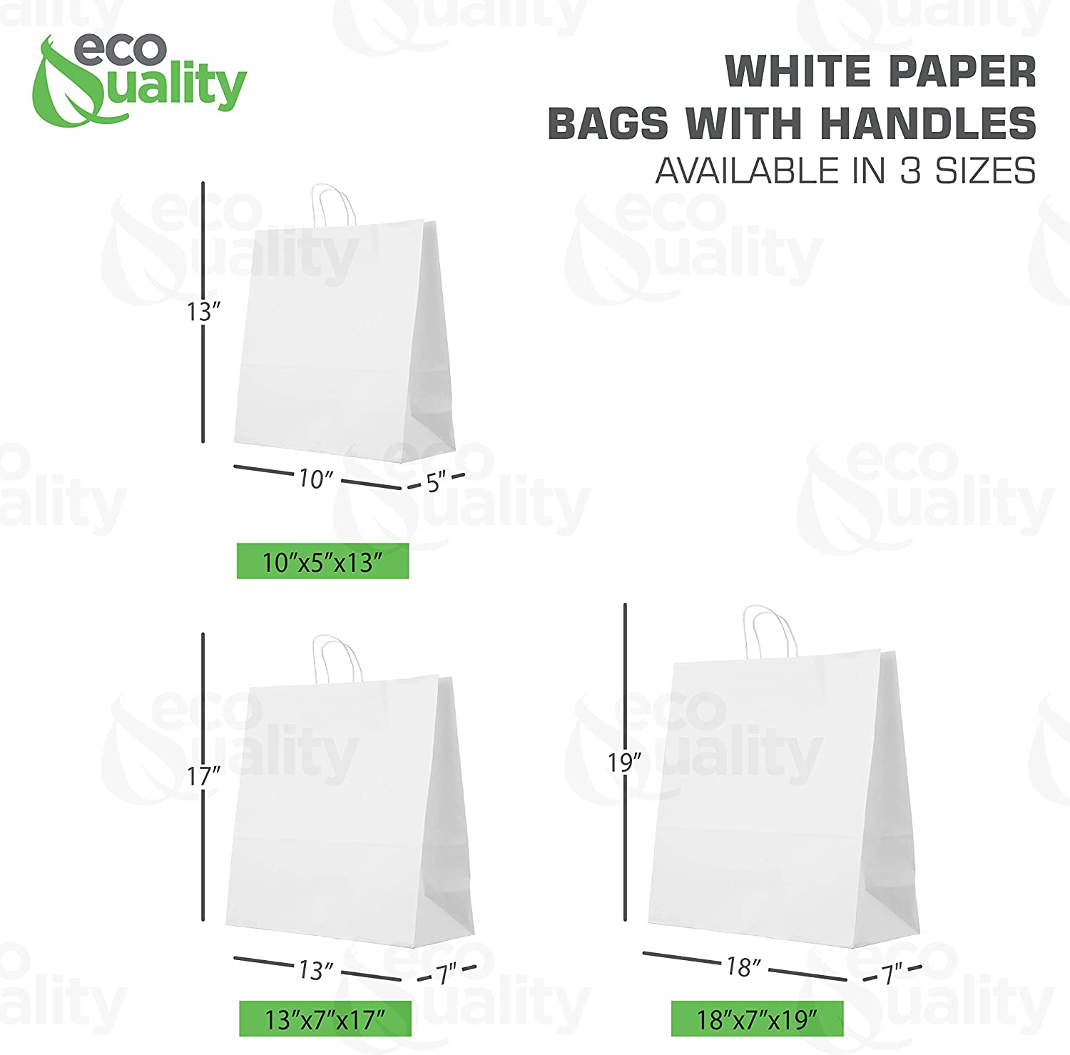 Reusable Recycled Material  12 Pounds  White Gift Bag  DYI Paper Bag  Heavy Duty Strong Paper Bag  Supermarket paper bags  carry out bags  Paper Bags with handles  Paper Take Out  Grocery Bags  White Kraft Bags  Ecofriendly Paper Bag  Retail Merchandise bag  white Paper Shopping Bags  takeout bag  Paper Bag  Disposable small  10x5x13 inches 