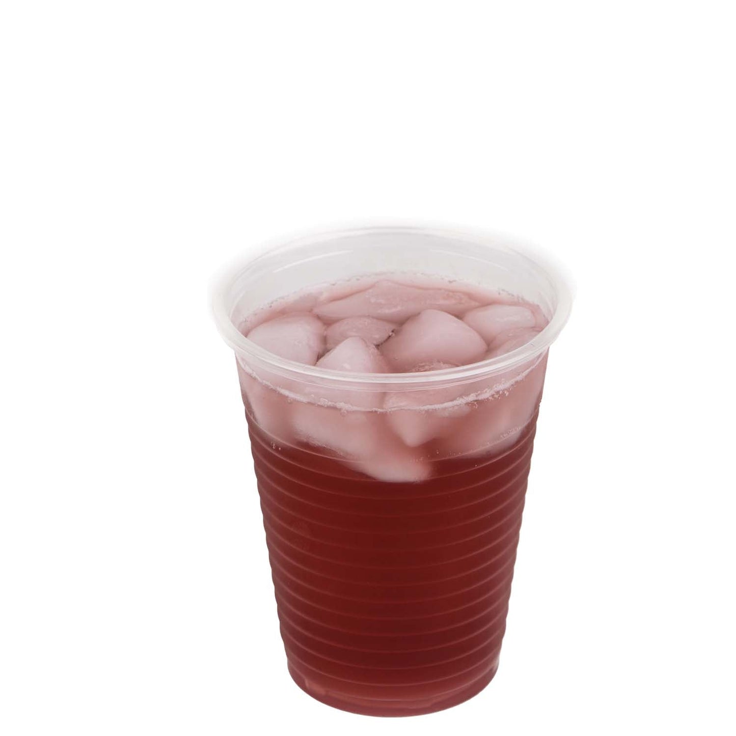 [100] Translucent Plastic Cups - Disposable 7 ounce Cold Drink Party Cups - Cold Drink, Soda Cups, Party Cups, Water Cups, Drinking Cups for Home, Office, Events, Parties and Takeout
