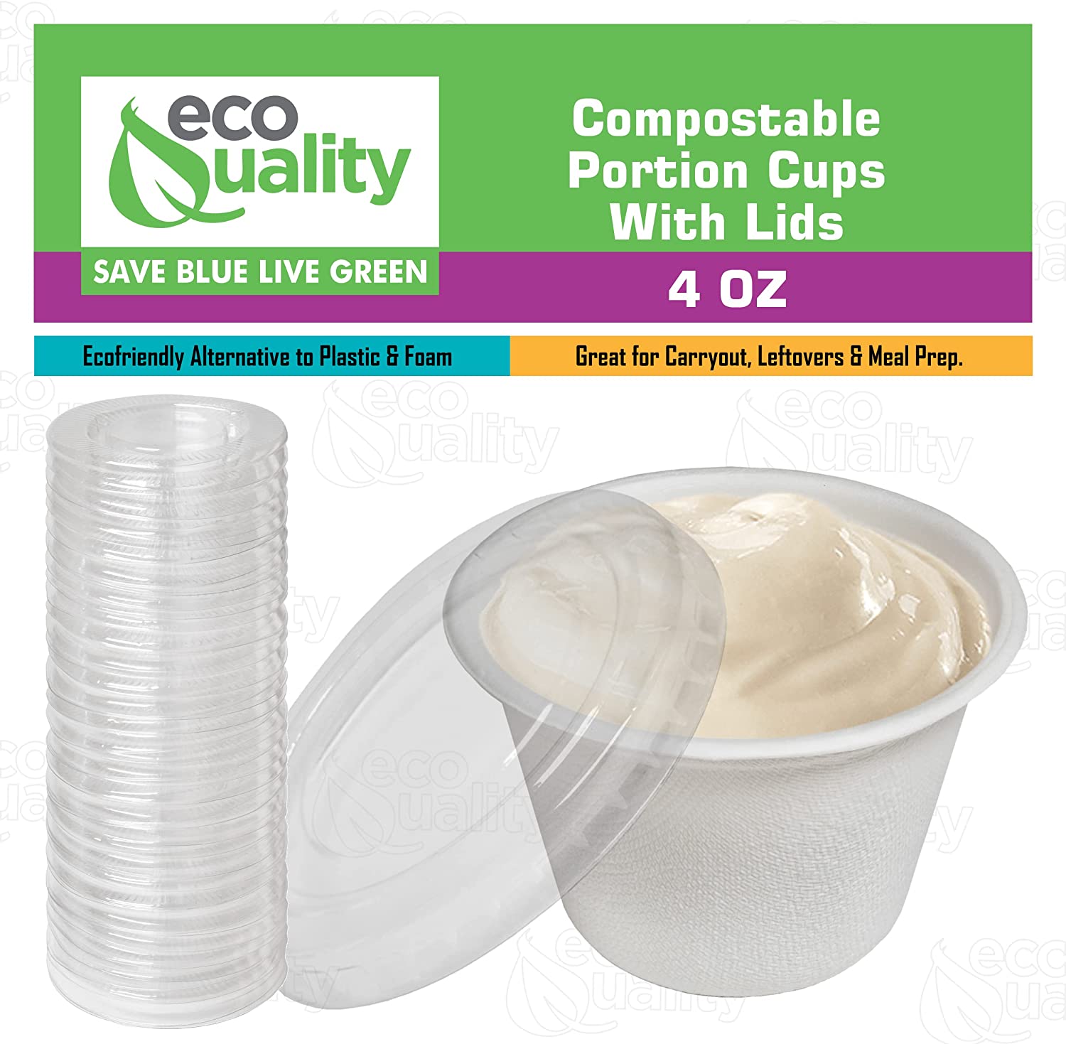 white travel size to go take out delivery souffle small paper small with lid shot cups serving Sauce sample Salad Dressing restaurant fast food Dipping pill Ice Cream mouthwash medicine Measuring leakproof Leak Resistant ketchup mustard hot sauce food packaging solution jello slime Food Storage DIY Disposable Portion Cups with lid condiment Compostable Biodegradable Bagasse Sugarcane artsandcraft 4 ounces oz