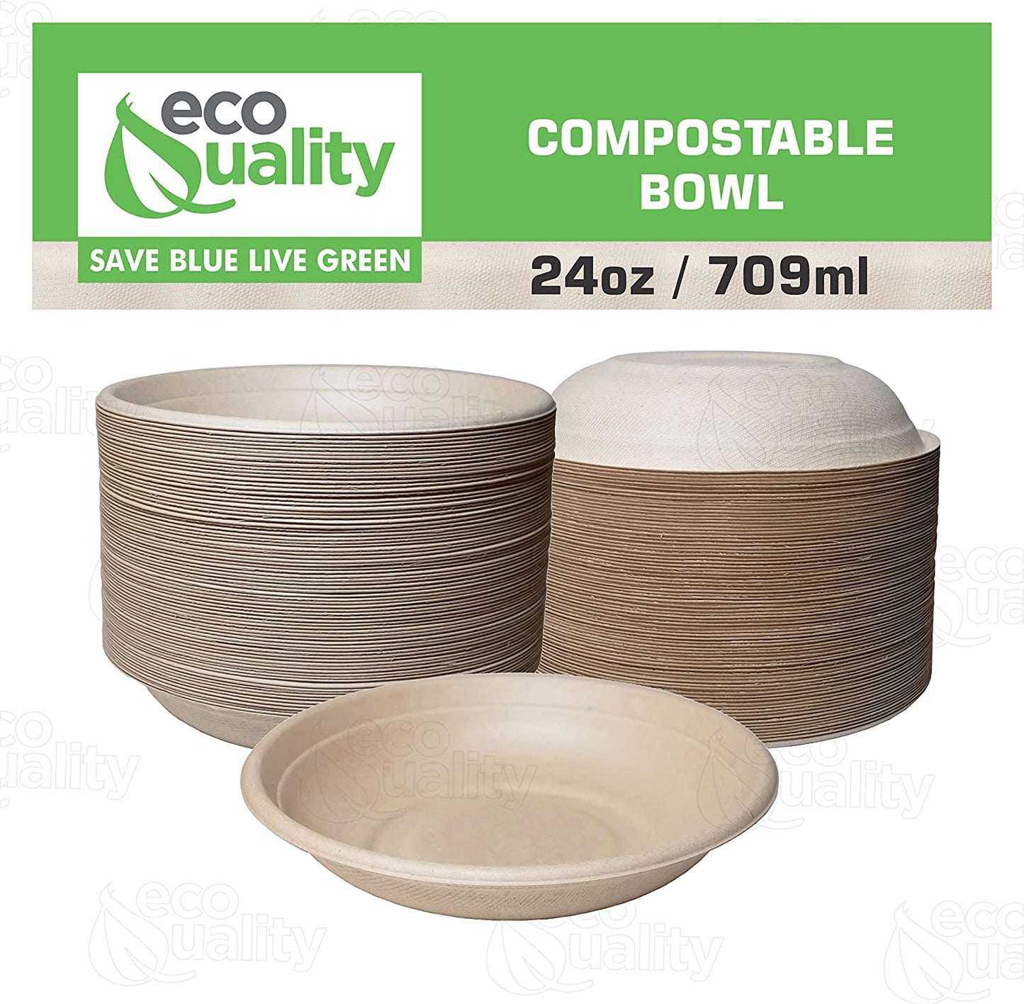 kraftbowl disposableproducts Microwavesafe LeakResistant bowl soupbowl Biodegradable Bowls sugarcane bowl ice cream bowl disposable bowl heavyduty bowl zerowaste ecofriendly plasticfree 24 ounces 24 oz