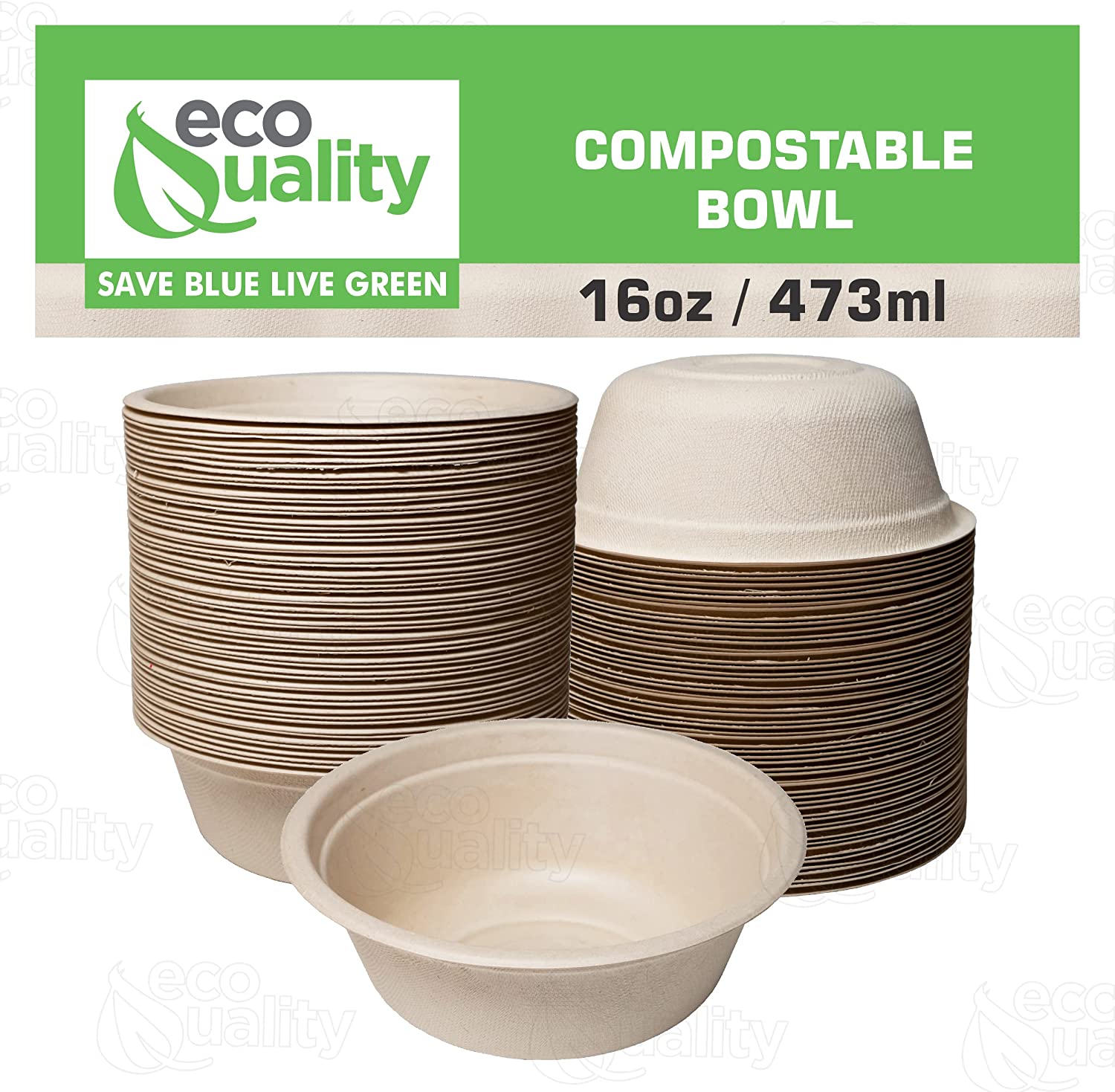 compostable zerowaste ecofriendly plasticfree kraftbowl disposableproducts Microwavesafe LeakResistant bowl soupbowl Biodegradable Bowls sugarcane bowl ice cream bowl disposable bowl heavyduty bowl salad bowl