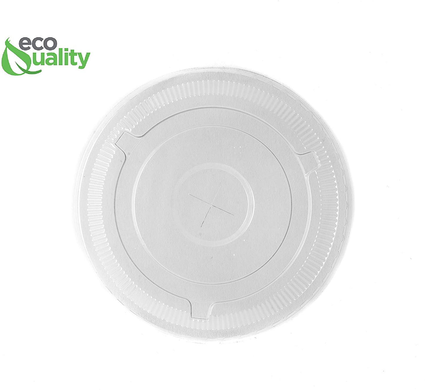 Clear Flat PET Cup Lids For 32oz PET Cup