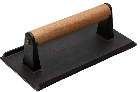 nyc fast shipping  supplies  equipment  household diner restaurant food truck fast food  Catering Restaurant Cafe Buffet Event Party  Food Service Restaurant Commercial Kitchen  affordable bulk economical commercial wholesale  Grill Press with Wooden Handle  Grill Press