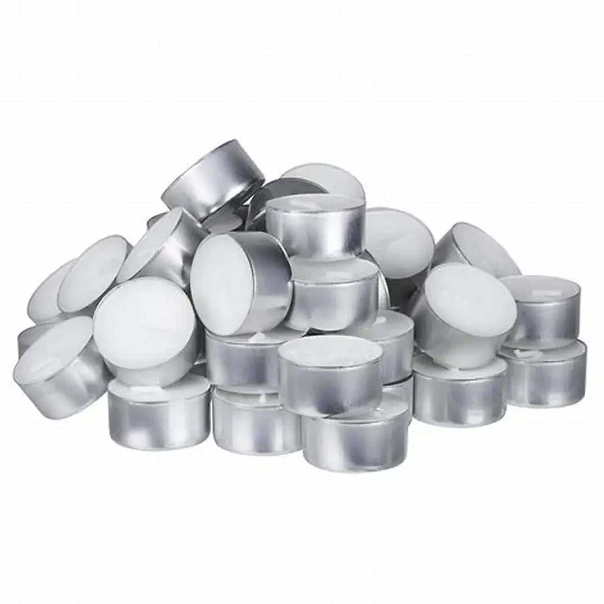 3hr Smokeless Unscented Tea Lights Candles in Bulk