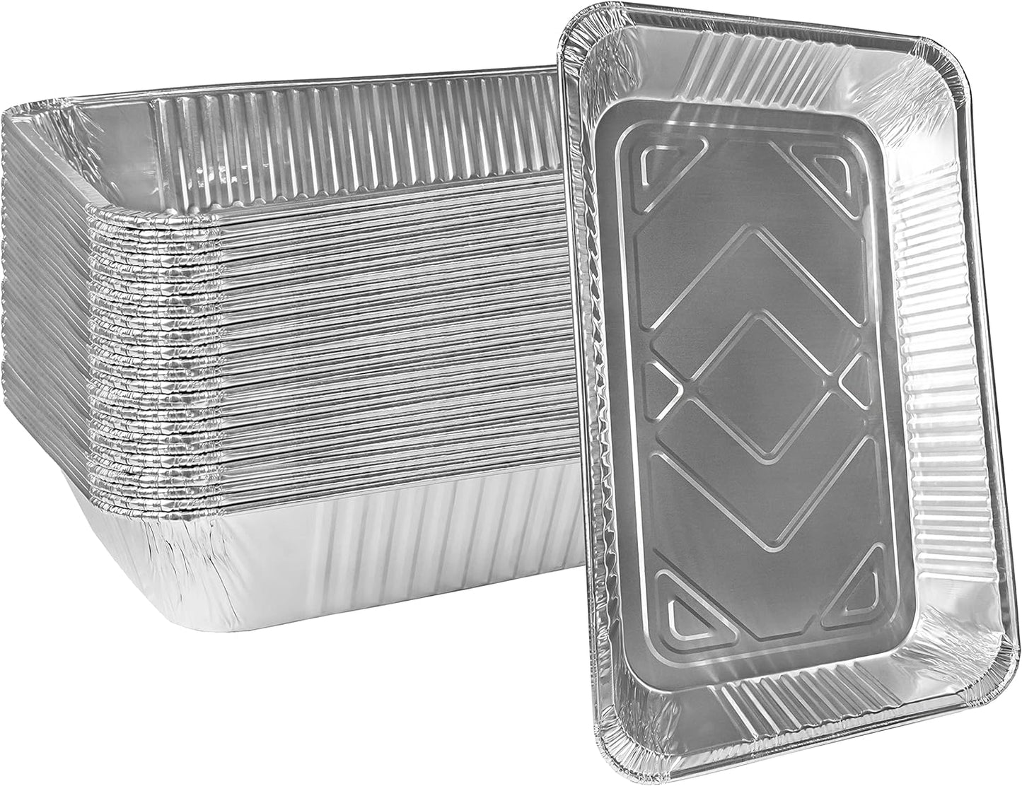 21 x 13 Disposable Aluminum Foil Full Size Shallow Pans