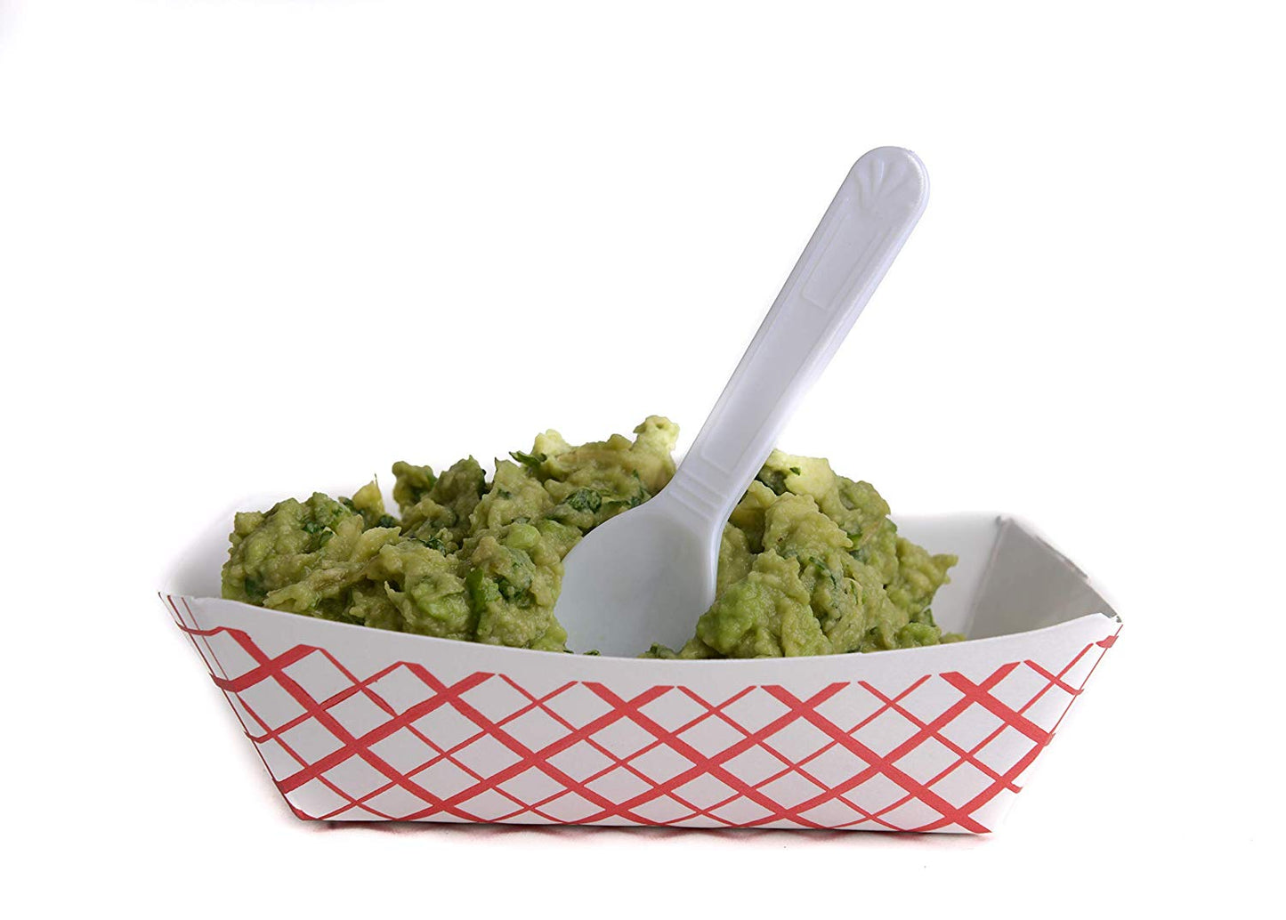 Disposable Plastic White Mini Tasting Spoons