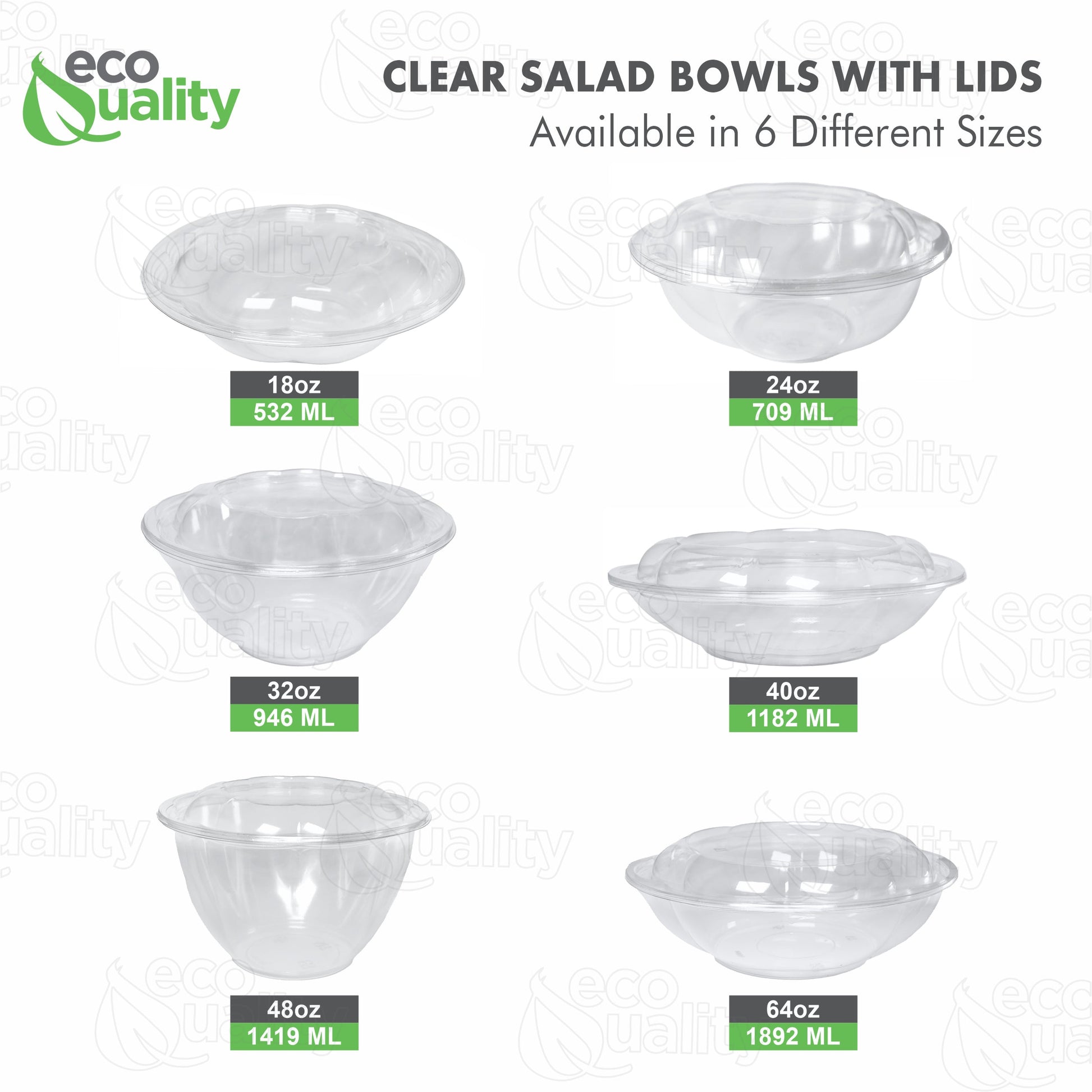 poke bowls fruit cold pasta salad bowls with lid clear plastic lunch bowl pet plastic deli salad supplies lunch dinner breakfast bowl to go takeout delivery packaging bowls rose bowl caterer catering events packaging solutions 18 ounces 18oz 24oz 24 ounces 32oz 32 ounces 48 ounces 48 oz 40 oz 40 ounces 64oz 64 ounces