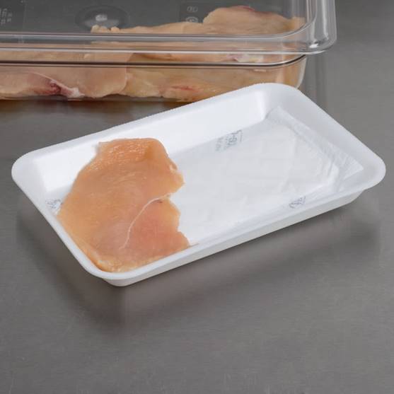 Absorbent Dry Rock Pad Loose 2000/Pack, 3.5” x 6”
