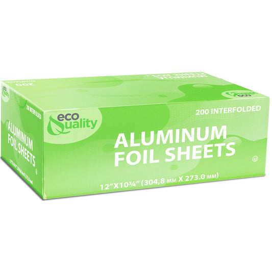 Aluminum Pre Cut Foil Pop up Sheets Premium 12"x10-3/4"