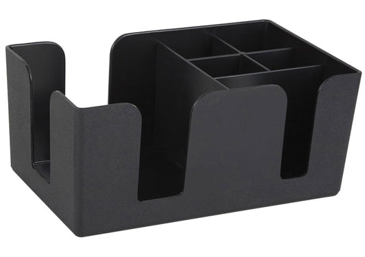Condiment Caddy 6 Compartment, Plastic