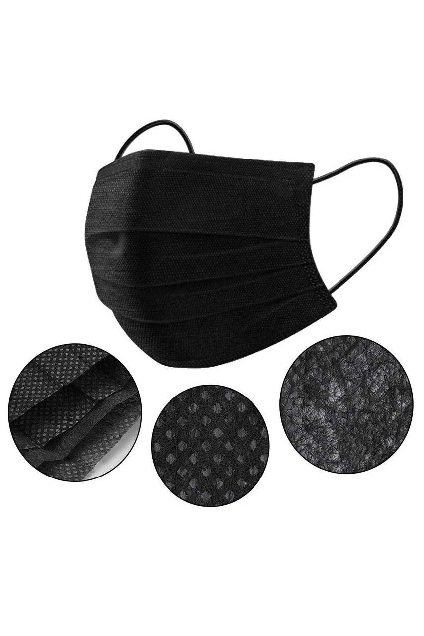 filter cloth  affordable bulk economical commercial wholesale  office cafe home hospital concession stands convenience stores  bar nightclub  household diner restaurant food truck fast food  Face Masks  Cloth Mask  black  Adult Masks  3ply masks