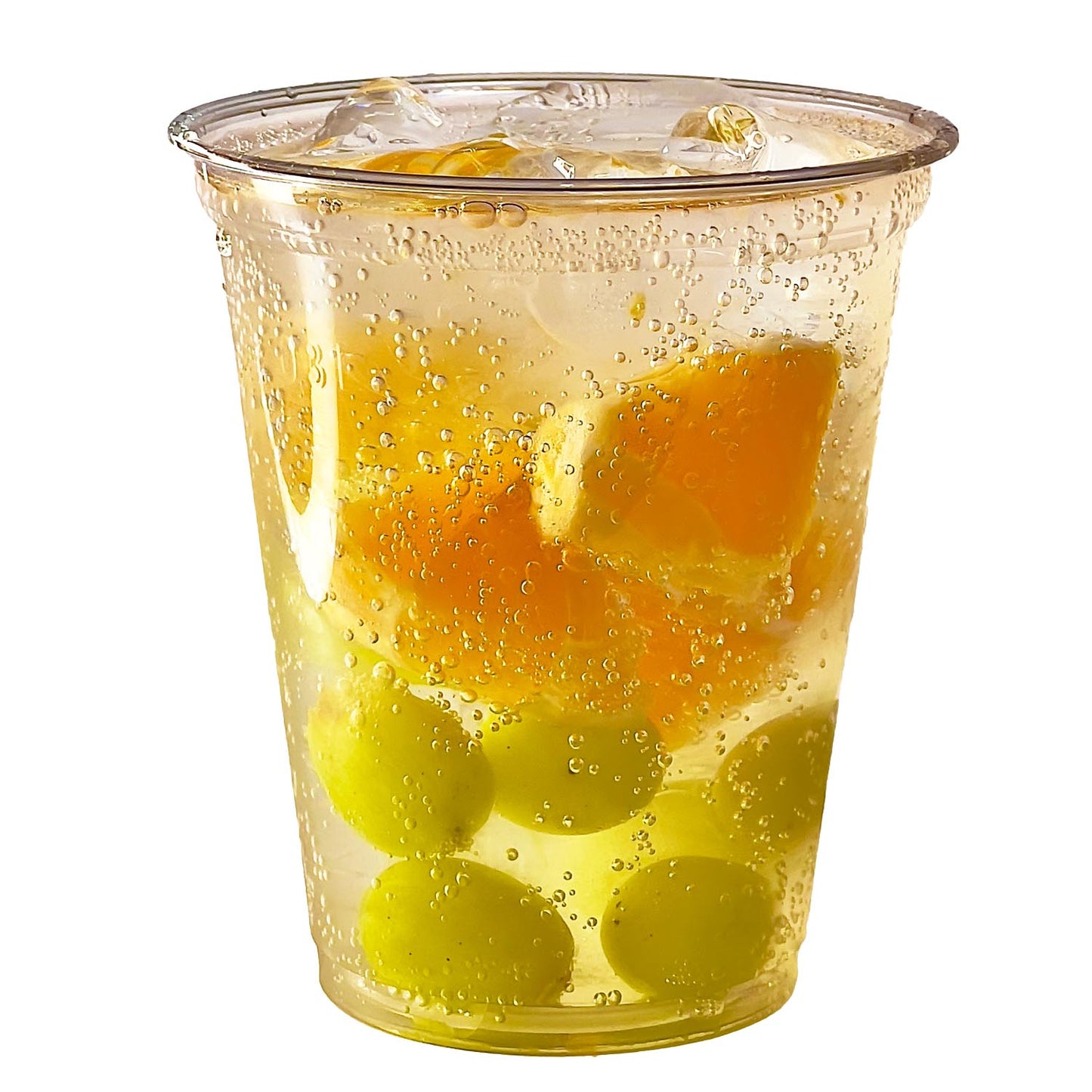 20oz Disposable Pet Clear Plastic Smoothie Cups