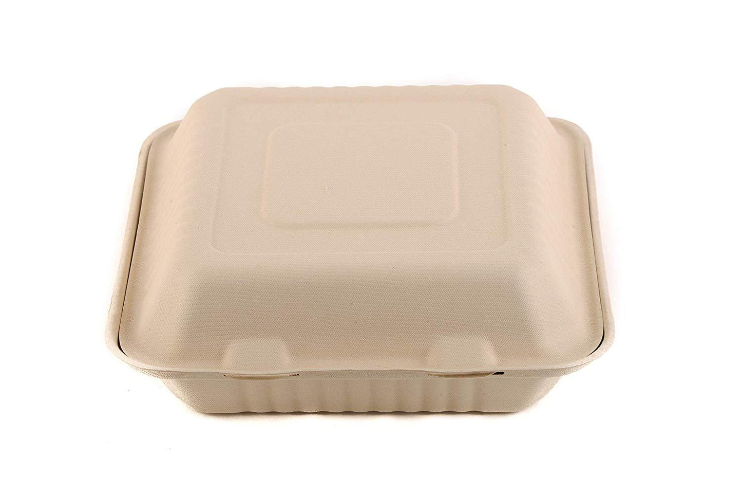 Eco-Friendly 3 Compartment  Hinged Clamshell Heavy-Duty Disposable Containers