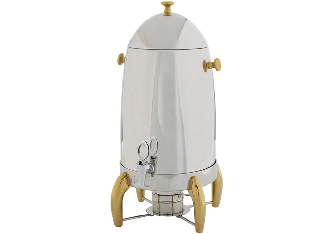 Coffee Chafer Urn 5 Gallon Silver / Gold Stainless Steel