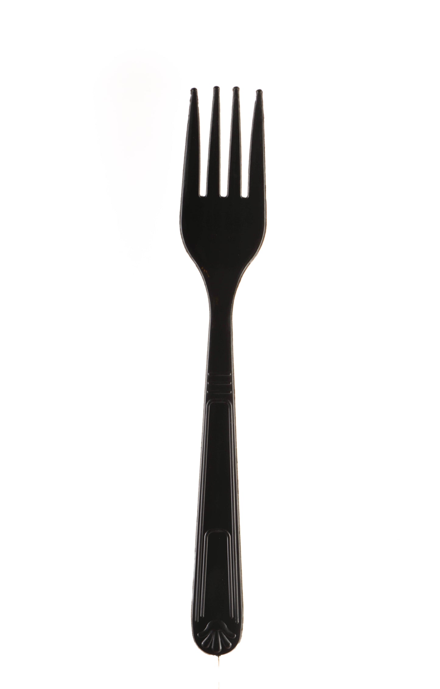 [50] Heavy Duty Forks - Premium Heavy Weight Disposable Cutlery, Recyclable, Meal Kit, Takeout - Great for Parties, Office, BBQ, Party Supplies, Restaurants and Togo (White & Black)