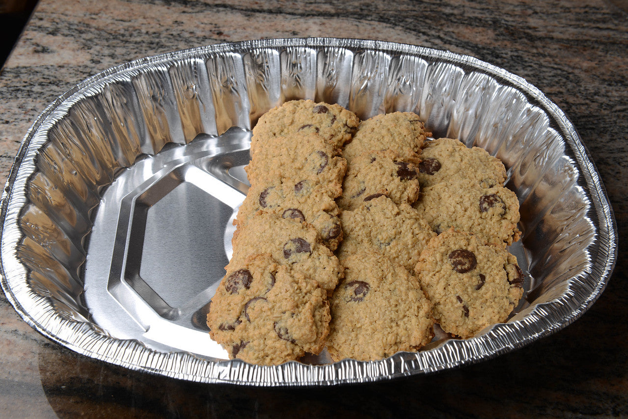 Aluminum Disposable Durable Oval Roaster Pan Turkey Pan