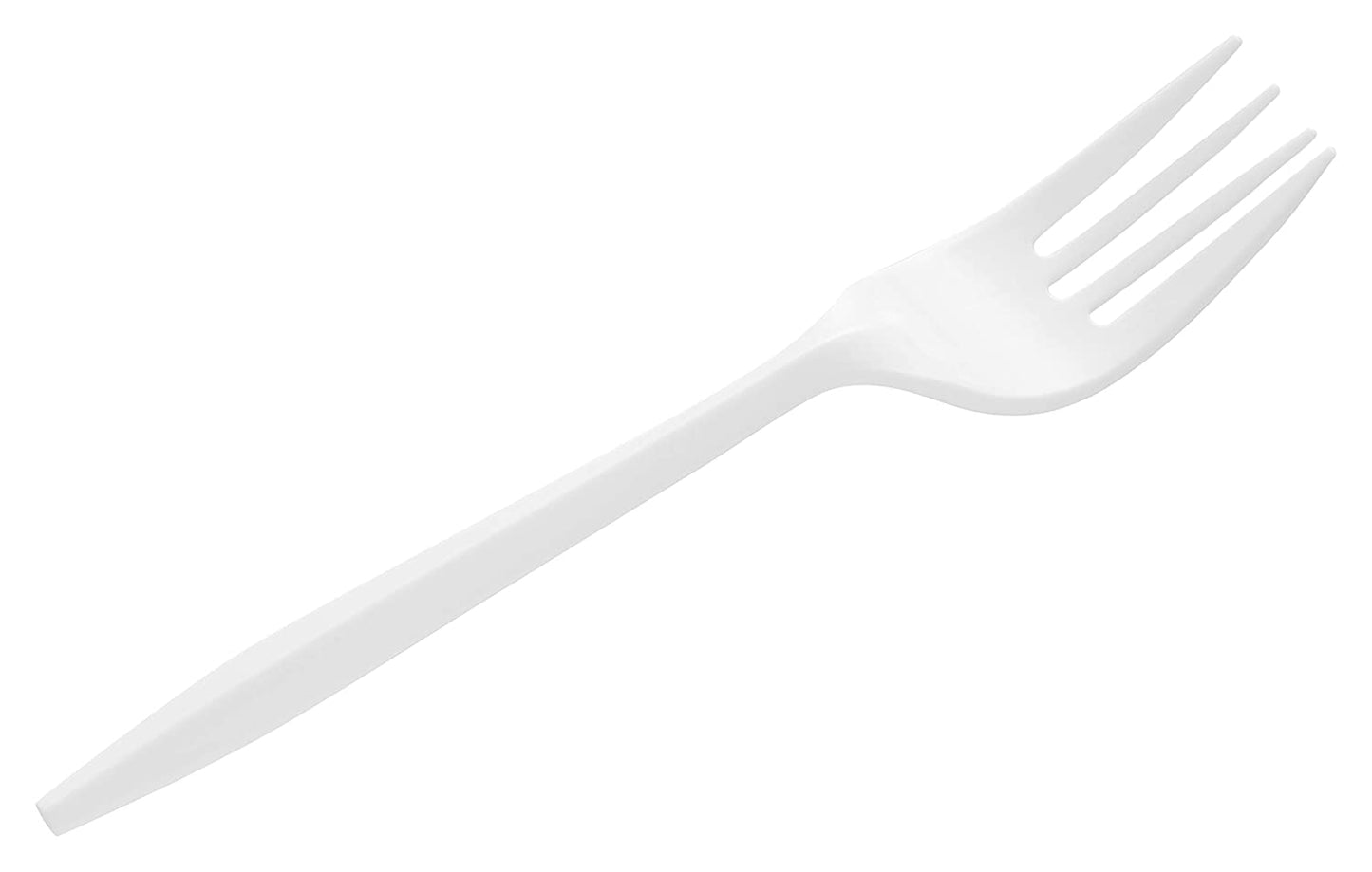 [30] Disposable Heavy Weight Individually Poly Wrapped White Fork - Disposable Cutlery Kit, Perfect for Lunch, Meal Prep, On the Go, To go, Catering, Restaurants, BBQ and Parties by EcoQuality