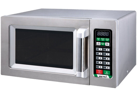 Spectrum™ Commercial Microwave, Touch, Stainless Steel, 1,000 W