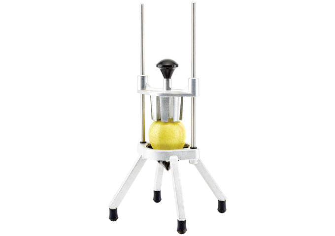 Aluminum 6 Section Fruit Wedge Quick Slicer with Stainless Steel Blades