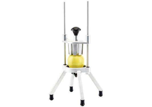 Aluminum 6 Section Fruit Wedge Quick Slicer with Stainless Steel Blades