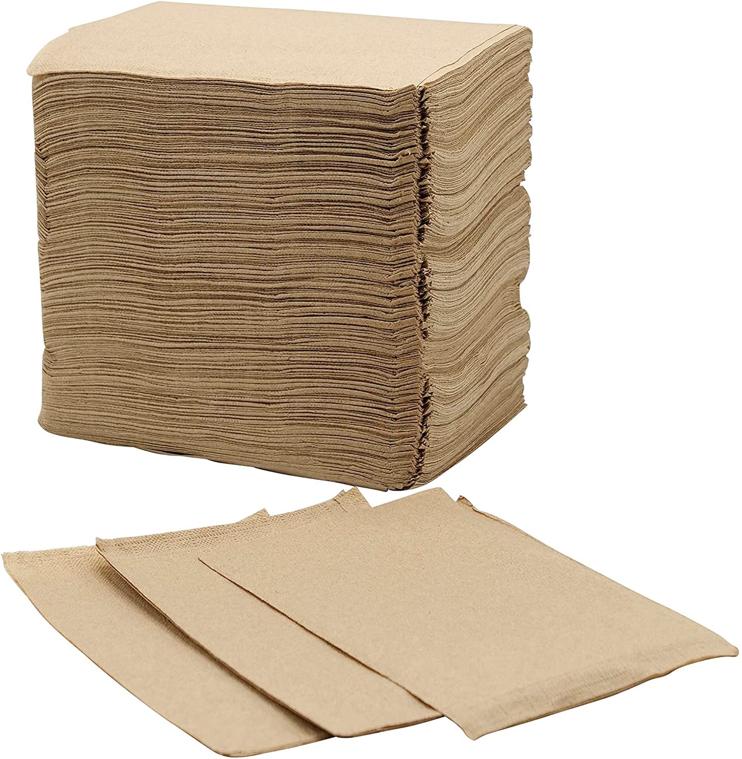 Kraft Single Fold - 1 Ply Single Fold Paper Towels - 10-1/4 x 9.10 inch - Great for Restaurants, Offices, Bars, Industrial - Recyclable Paper Towels