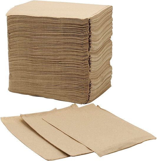 Kraft Single Fold - 1 Ply Single Fold Paper Towels - 10-1/4 x 9.10 inch - Great for Restaurants, Offices, Bars, Industrial - Recyclable Paper Towels