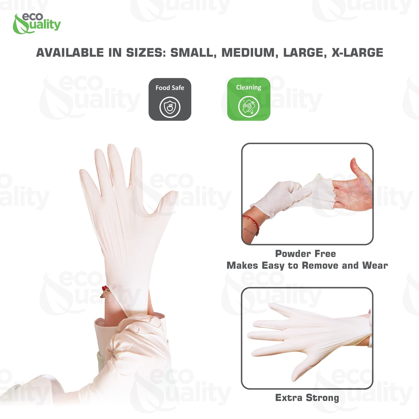 Restaurant Hotel Commercial Wholesale Gloves  White Clear Gloves  stretchable durability and puncture resistance  Plastic Gloves  Latex Powder Free Gloves  Gloves  Food Service Restaurant Kitchen Cleaning Janitorial Gloves  Food Grade Gloves  Food Gloves  Disposable Plastic Gloves  Disposable Gloves  5 mil White Clear Medium