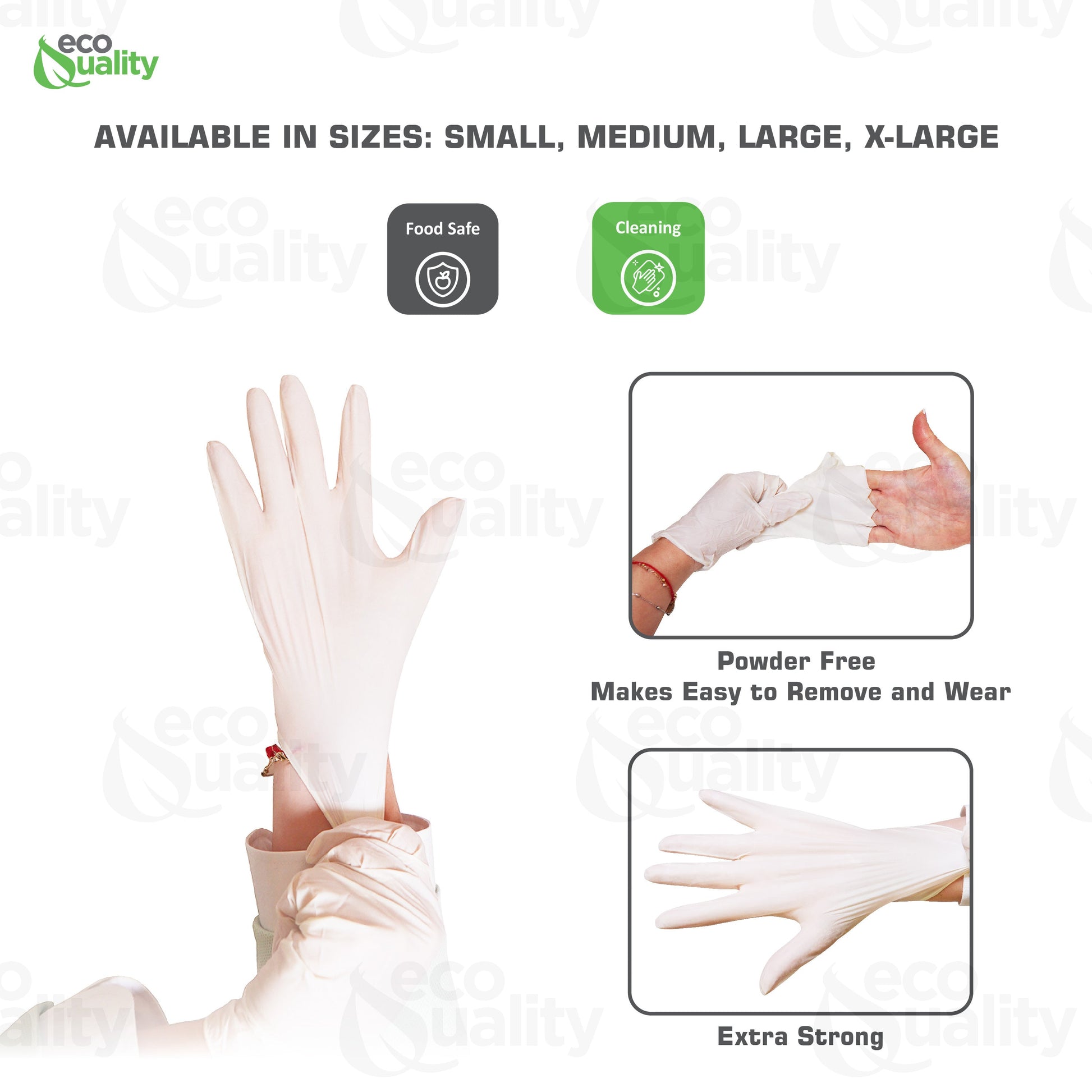 Restaurant Hotel Commercial Wholesale Gloves  White Clear Gloves  stretchable durability and puncture resistance  Plastic Gloves  Latex Powder Free Gloves  Gloves  Food Service Restaurant Kitchen Cleaning Janitorial Gloves  Food Grade Gloves  Food Gloves  Disposable Plastic Gloves  Disposable Gloves  5 mil White Clear Medium