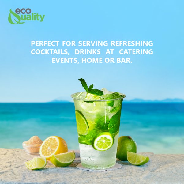 Disposable Pet Clear Plastic Smoothie Cups