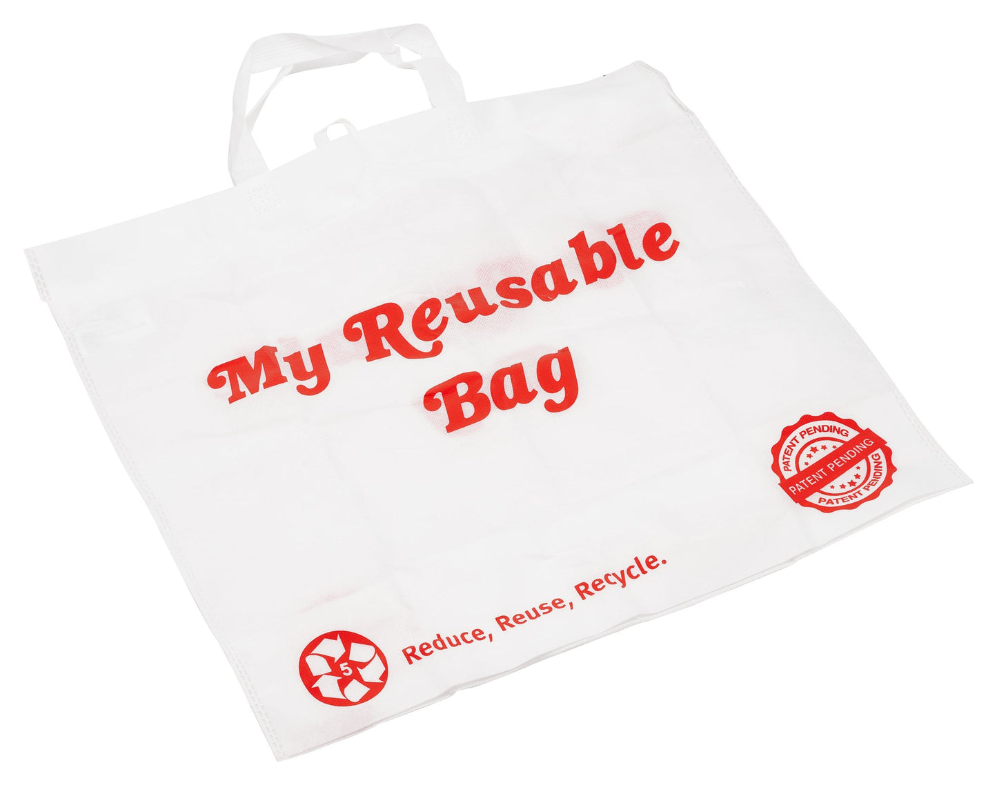Multi Color Reusable Grocery Bags Large Shopping Bags with Handles, Fabric Tote Bags, Merchandise Bags, Gift Bags, Foldable, Eco Friendly