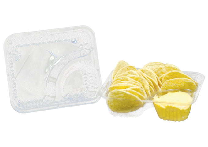 Nacho Chip Serving Trays 5" x 6", 500 trays/pack