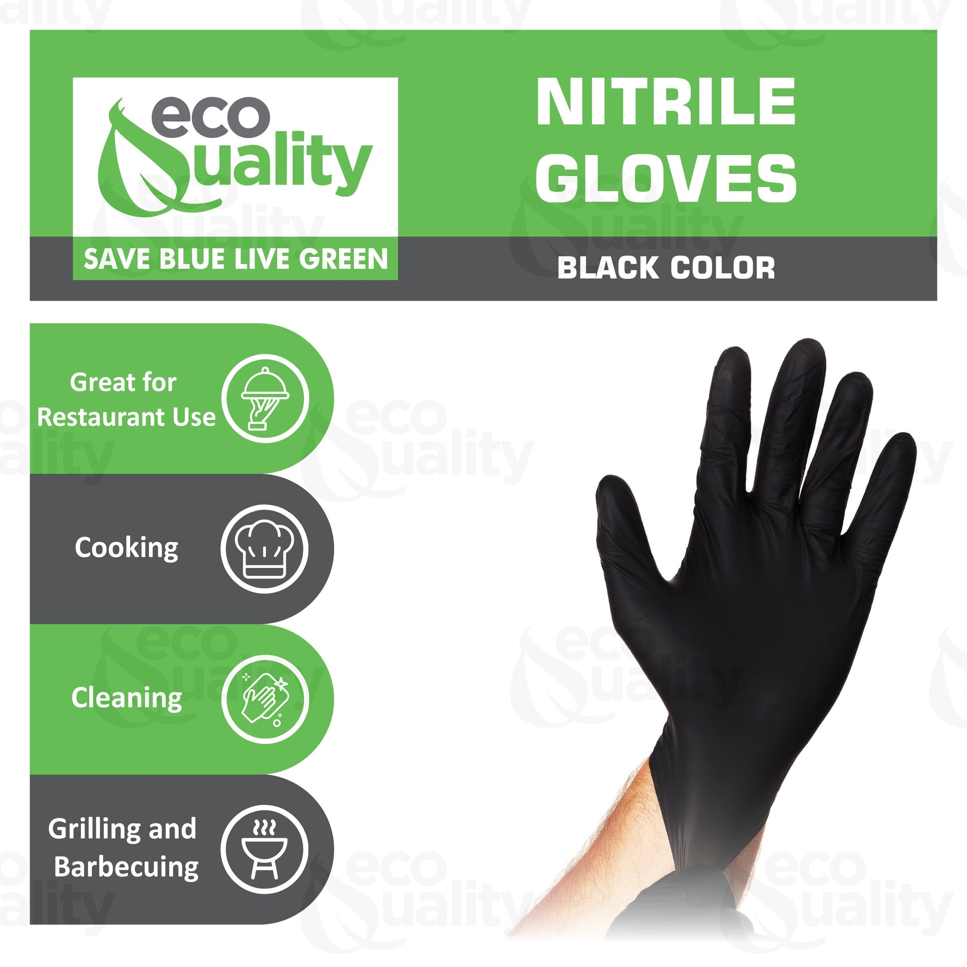 Non Sterile restaurant gloves tattoo supplies small gloves Sanitary Restaurant supplies professional gloves Nitrile Gloves Latex Powder Free Gloves Latex Free Gloves hospital supplies Food service food handling safety examination gloves Disposable Gloves Cleaning Supplies Cleaning Gloves Cleaning & Janitorial Supplies Black gloves cleaning cooking professional gloves xlarge