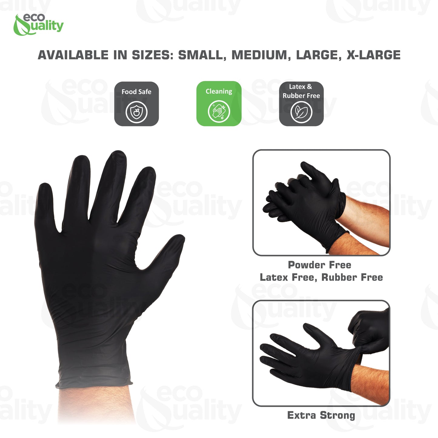 Non Sterile restaurant gloves tattoo supplies small gloves Sanitary Restaurant supplies professional gloves Nitrile Gloves Latex Powder Free Gloves Latex Free Gloves hospital supplies Food service food handling safety examination gloves Disposable Gloves Cleaning Supplies Cleaning Gloves Cleaning & Janitorial Supplies Black gloves cleaning cooking professional gloves xlarge