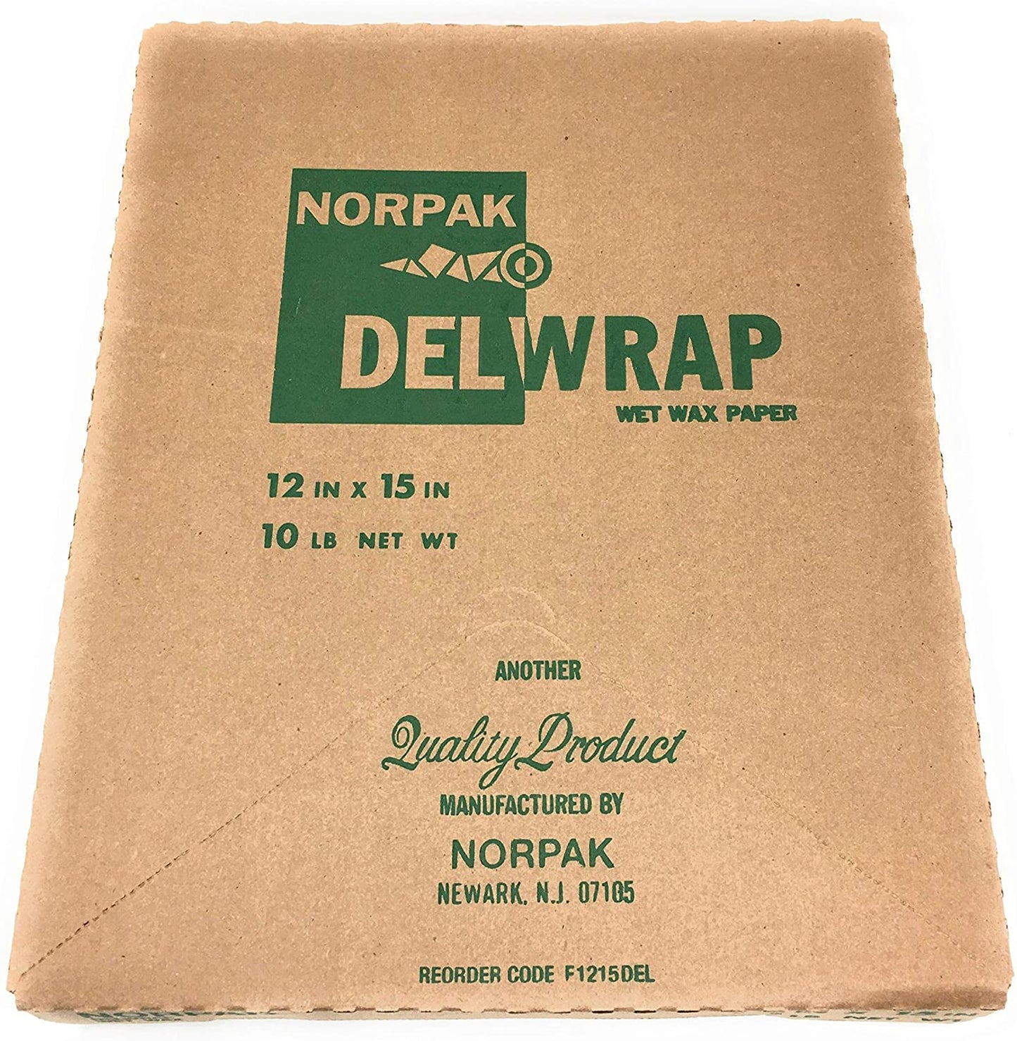 Norpak Del Wrap Wet Wax Paper 10 3/4 X 15"
