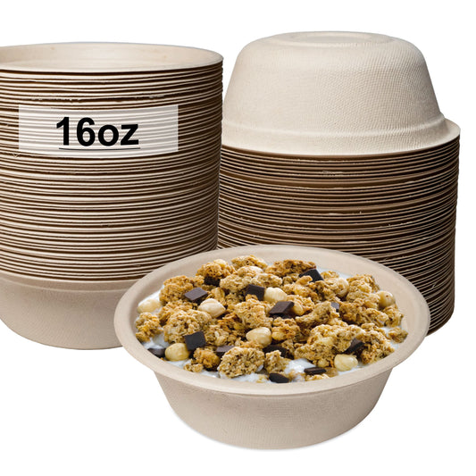 compostable zerowaste ecofriendly plasticfree kraftbowl disposableproducts Microwavesafe LeakResistant bowl soupbowl Biodegradable Bowls sugarcane bowl ice cream bowl disposable bowl heavyduty bowl salad bowl