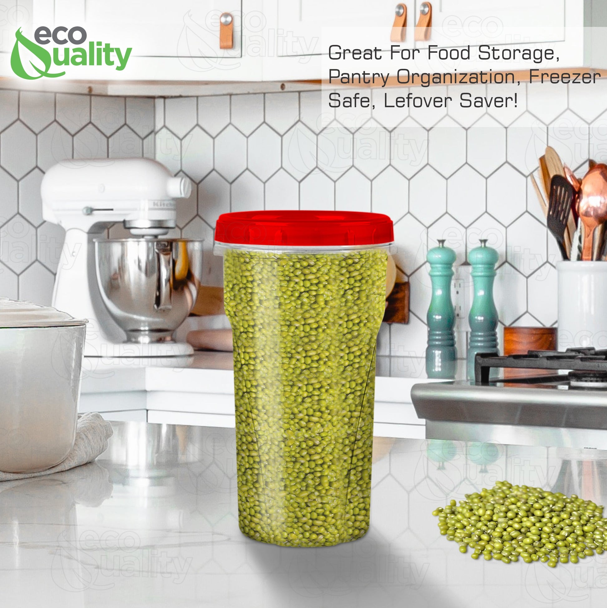Soup Containers with Plastic Lids plastic soup containers Soup Container Freezer Safe Microwave safe microwavable container BPA FREE container with lid Twist Top 48 ounce Container Stackable Container snack container Food Storage Container take out food storage containers togo container meal prep containers Storage Containers Plastic Lunch Container Plastic Containers Food Canisters Deli Containers Clear Plastic Containers stackable