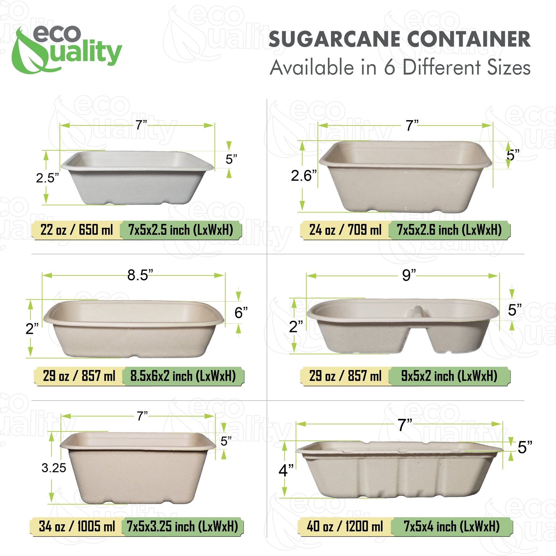 Compostable Sugarcane Fiber Bowl, eco-friendly food storage, sustainable, compostable, oblong bowl made from sugarcane fiber, compostable food storage, Biodegradable, Disposable