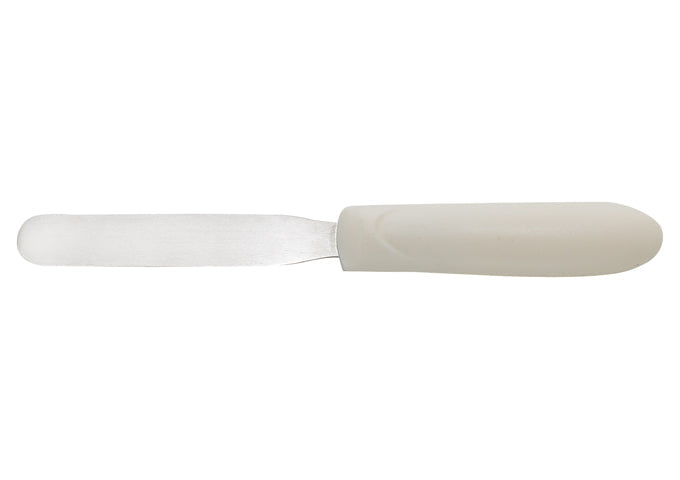Bakery Spatula, White Polypropylene Handle