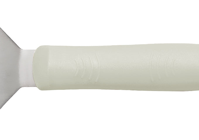 Bakery Spatula, White Polypropylene Handle