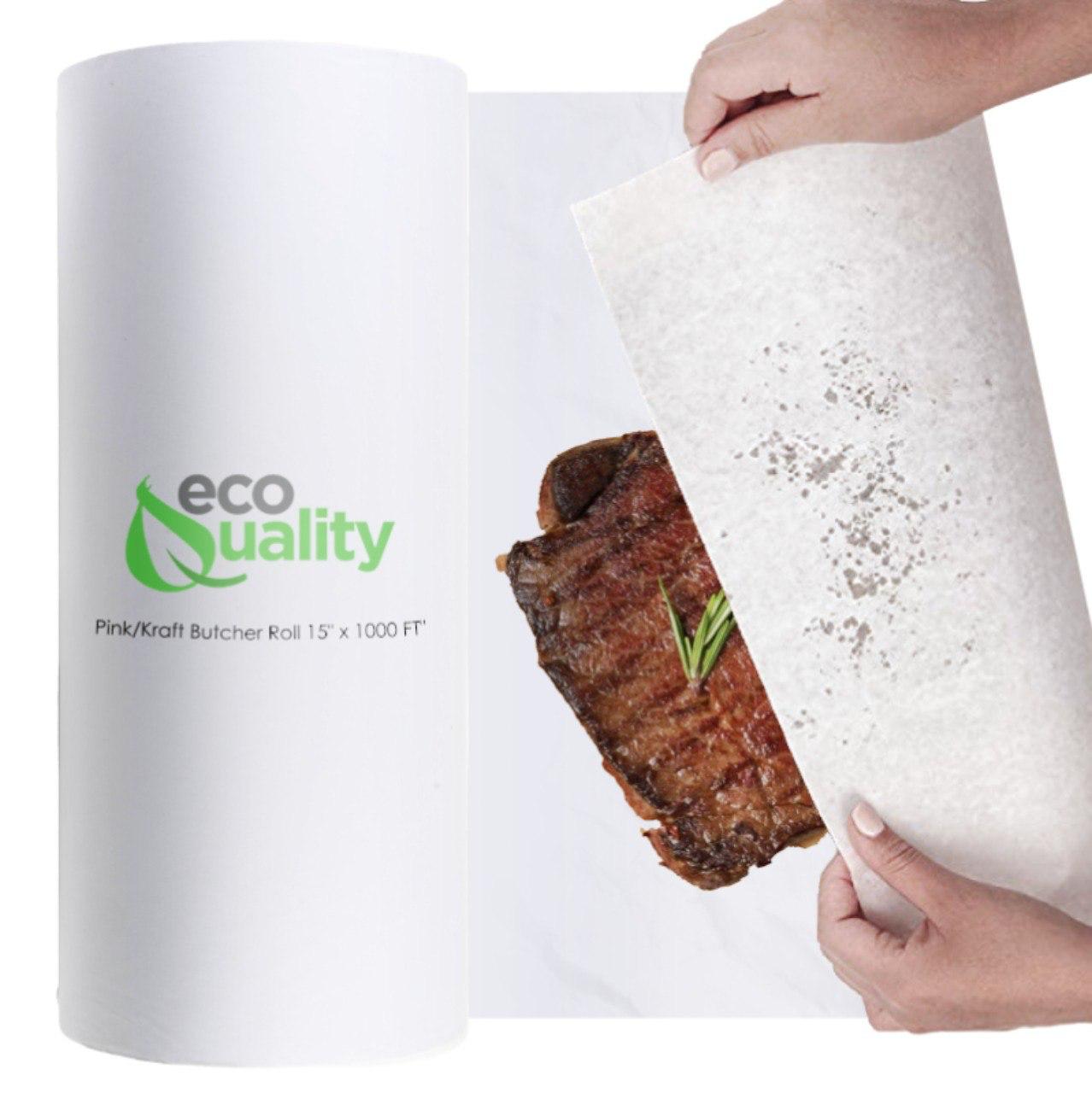 MG15 White Butcher Food Paper Roll 15 x 1000