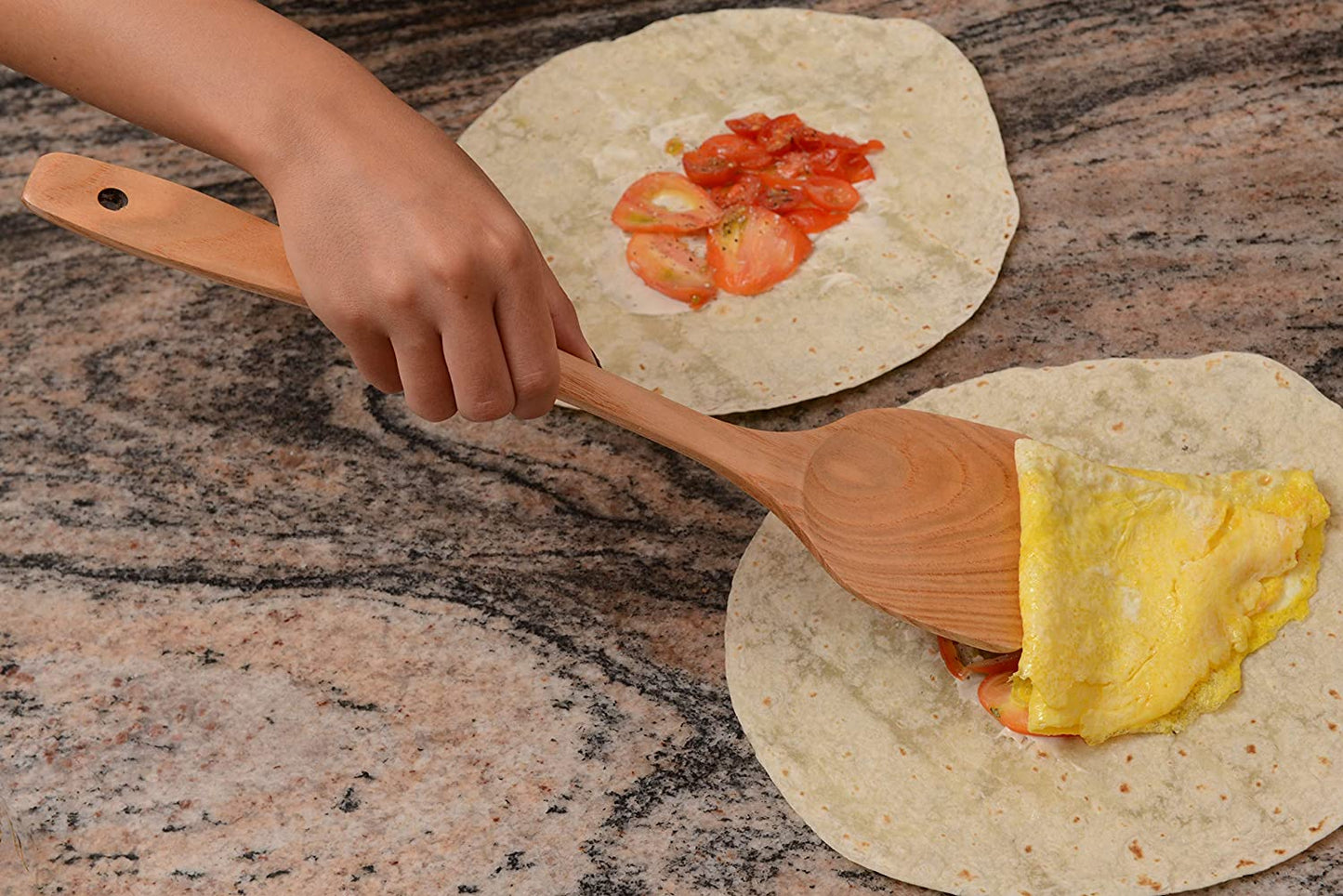 Wooden Stirring Cooking Paddle 11 inches