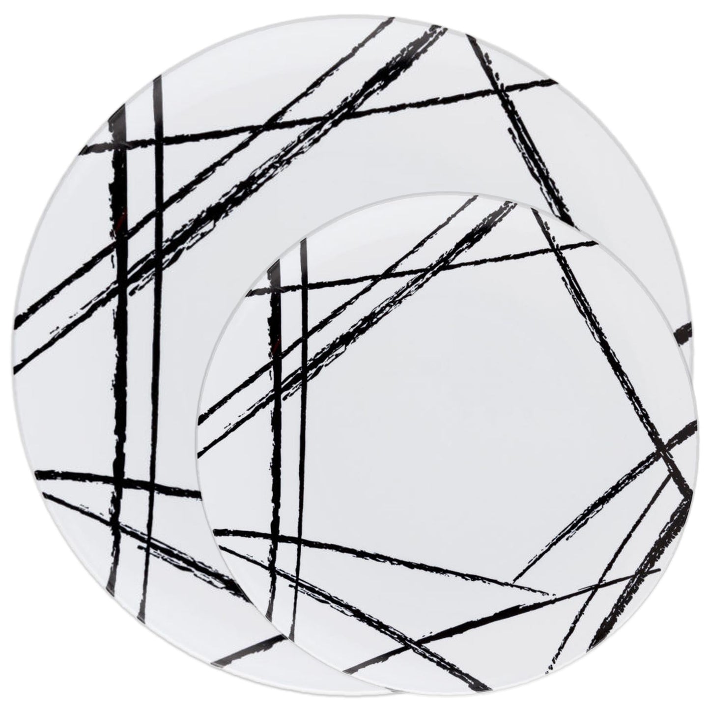 Plastic Party Plates Household Supplies Disposable Plastic Plates Bbq plates fancy disposable plates heavy duty plates classic elegant sturdy plates reusable wedding dinner salad dessert plates catering high quality birthday anniversary plating