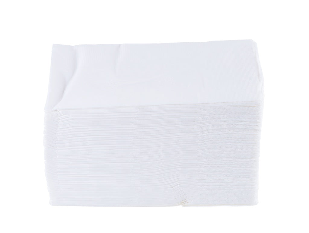 bar  affordable bulk economical commercial wholesale  Kitchen Supplies  napkin dispenser refill  250per pack  White Napkins  Strong Sturdy  Paper Napkins  household diner restaurant food truck fast food  heavy duty dinner  embossed  2 Ply compostable ecofriendly