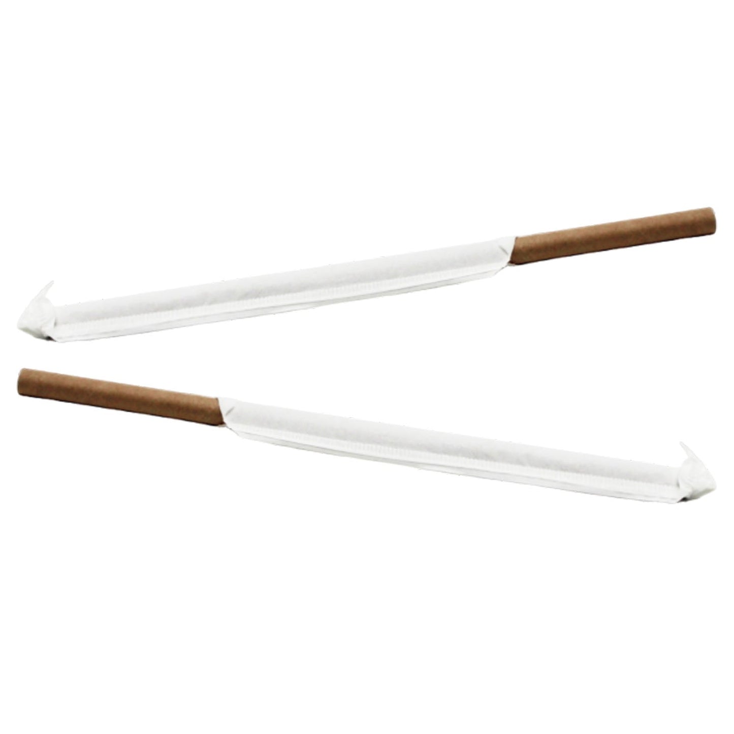 Wrapped Kraft Paper Smoothie Straws 0.3 Inch Wide, Biodegradable Brown Jumbo Durable Drinking Straws, Smoothies, Bubble Tea, Boba, Meal Prep, Shakes